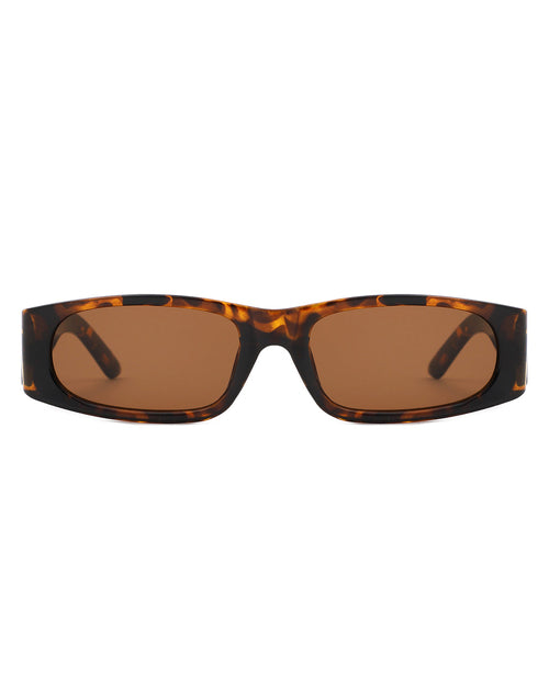 Talon - Rectangle Narrow Retro Square Fashion Sunglasses Pung.G