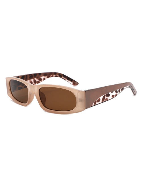 Talon - Rectangle Narrow Retro Square Fashion Sunglasses Pung.G