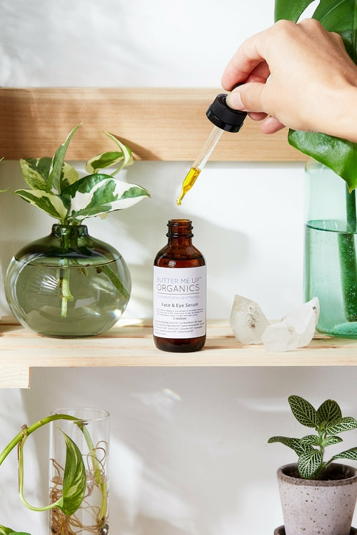 Organic Face & Eye Serum / Organic Facial Oil / Anti-Aging Serum / Pung.G