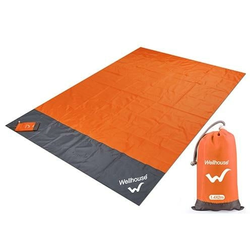 Waterproof Beach Blanket Outdoor Portable Camping Picnic Mat 2m*2.1m Pung.G