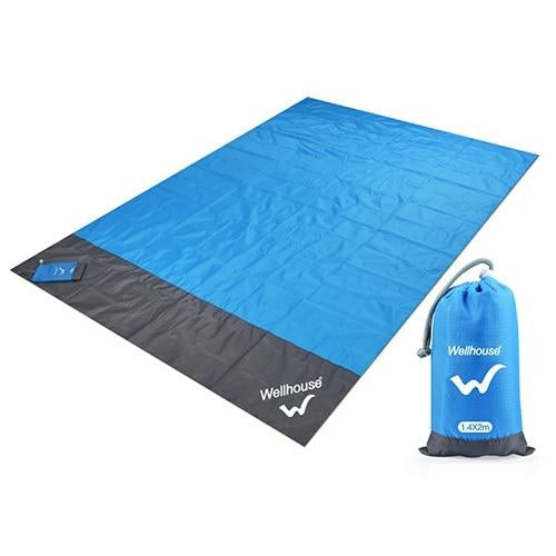 Waterproof Beach Blanket Outdoor Portable Camping Picnic Mat 2m*2.1m Pung.G