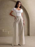 Spring Autumn Popular Slimming Women Casual Pants Loose Drooping High Pung.G