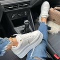 Casual Platform Women's Shoes Flat Womens Sneakers Pung.G