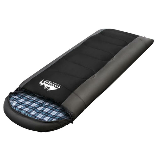 Weisshorn Sleeping Bag Single Thermal Camping Hiking Tent Black  -20°C Pung.G