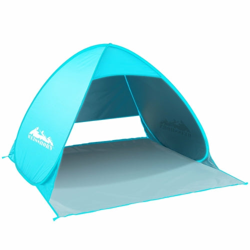 Weisshorn Pop Up Beach Tent Camping Hiking 3 Person Sun Shade Fishing Pung.G