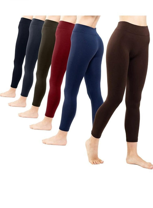 Hot! Women‚Äôs Extra Fleece Leggings High Waist Soft Stretchy Warm Pung.G
