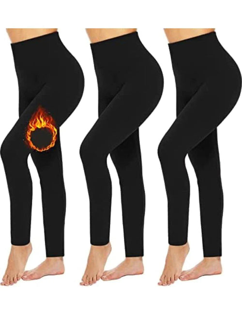 Hot! Women‚Äôs Extra Fleece Leggings High Waist Soft Stretchy Warm Pung.G
