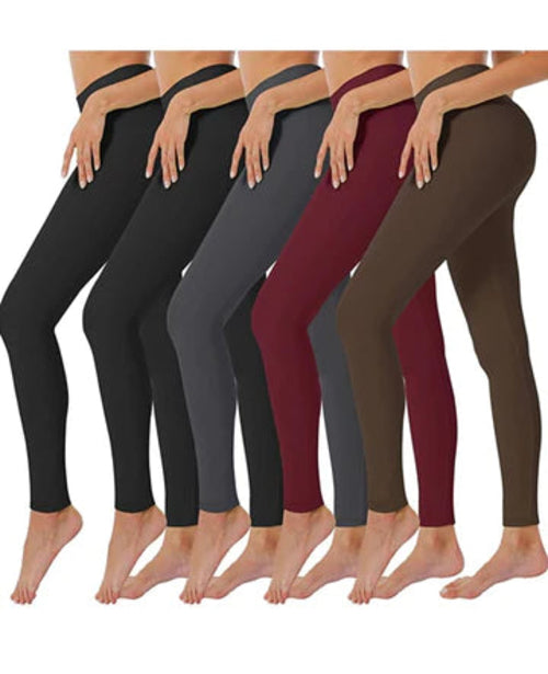 Hot! Women‚Äôs Extra Fleece Leggings High Waist Soft Stretchy Warm Pung.G