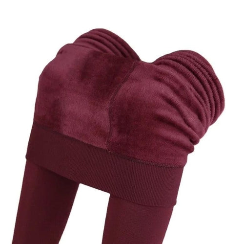Hot! Women‚Äôs Extra Fleece Leggings High Waist Soft Stretchy Warm Pung.G