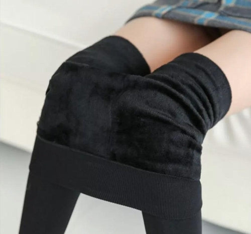 Hot! Women‚Äôs Extra Fleece Leggings High Waist Soft Stretchy Warm Pung.G
