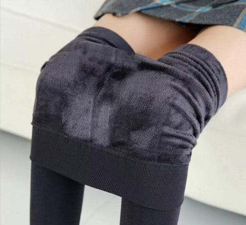 Hot! Women‚Äôs Extra Fleece Leggings High Waist Soft Stretchy Warm Pung.G