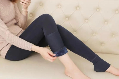 Hot! Women‚Äôs Extra Fleece Leggings High Waist Soft Stretchy Warm Pung.G