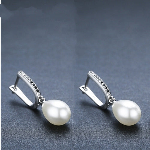 Popular OL Accessories Circle Full Rhinestone Zircon Earrings Pung.G