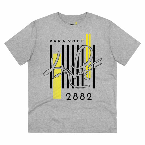 2882Sport™ Para Você Barcode 100% Organic T-shirt - Unisex Pung.G