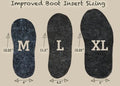 American Fiber Pool Alpaca Foot Warmers - Shoe Inserts - Insoles Pung.G