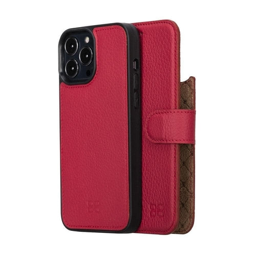 Apple iPhone 13 Series Colorful Detachable Leather Wallet Case - MW Pung.G