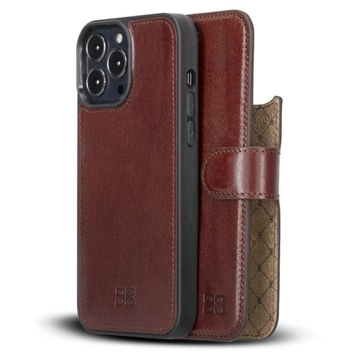 Apple iPhone 13 Series Colorful Detachable Leather Wallet Case - MW Pung.G