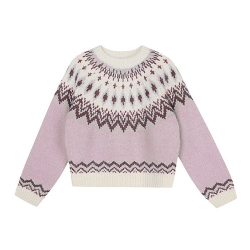 New Younger College Style Pullover Sweater For Women Pung.G