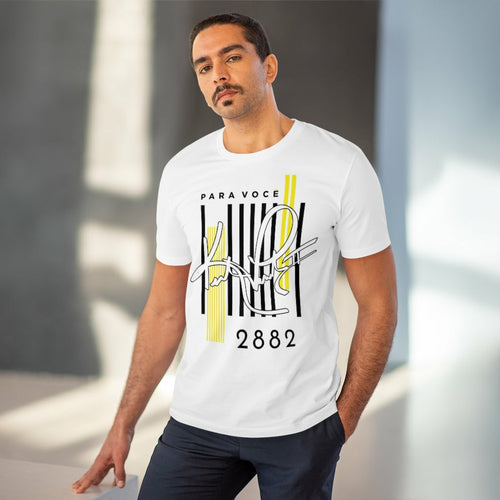 2882Sport™ Para Você Barcode 100% Organic T-shirt - Unisex Pung.G