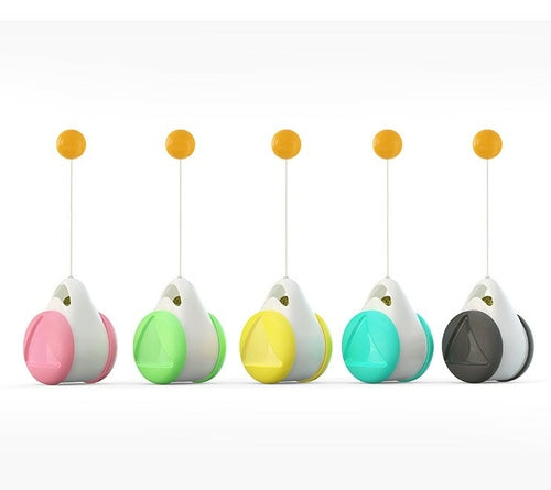 Tumbler Balanced Wheel Swinging Ball Cat Toy Pung.G