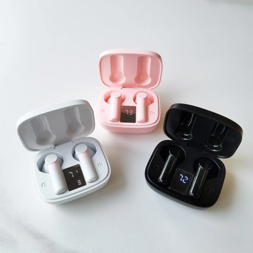 LED Display Earbuds Wireless Bluetooth Earphones Stereo Headsets Pung.G
