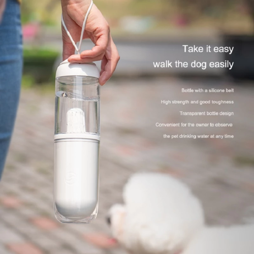 Outdoor Travel Pet Water Dispenser Pet Dog Cat Water Bottle Pung.G
