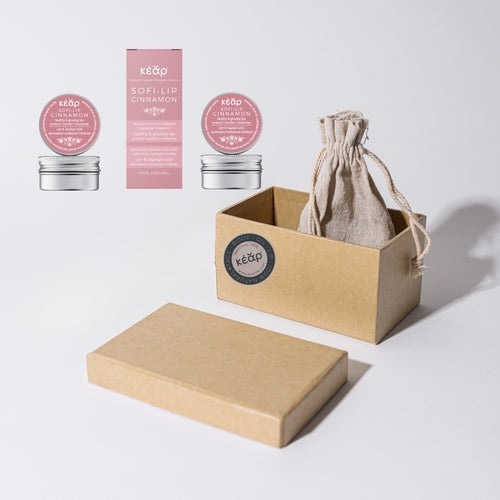 SofiLip Cinnamon Lip Balm Pouch (Pack Of Two) Pung.G