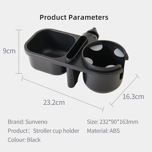 Baby Stroller Parent Cup Holders 3 in 1 Pung.G