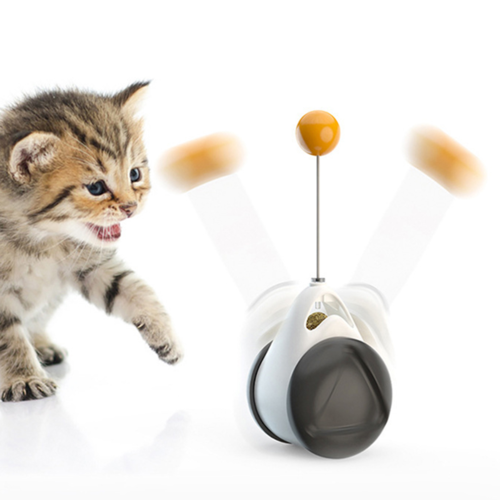 Tumbler Balanced Wheel Swinging Ball Cat Toy Pung.G