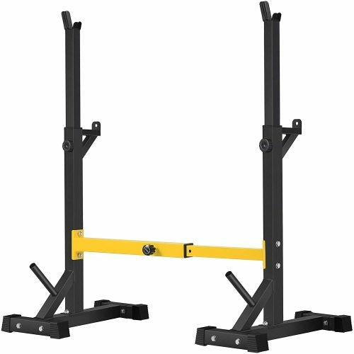 Squat Rack Stand Barbell Free Press Bench Home Gym Dumbbell Racks Pung.G