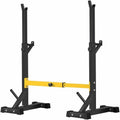Squat Rack Stand Barbell Free Press Bench Home Gym Dumbbell Racks Pung.G