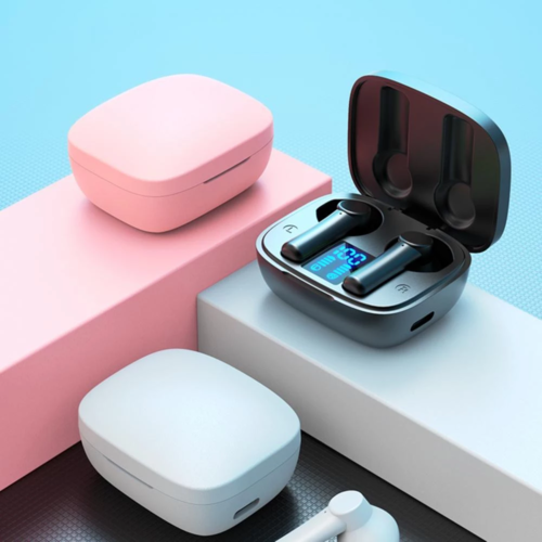 LED Display Earbuds Wireless Bluetooth Earphones Stereo Headsets Pung.G