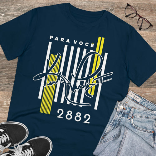 2882Sport™ Para Você Barcode 100% Organic T-shirt - Unisex Pung.G