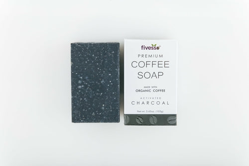 Activated Charcoal - Premium Coffee Soap Bar Pung.G