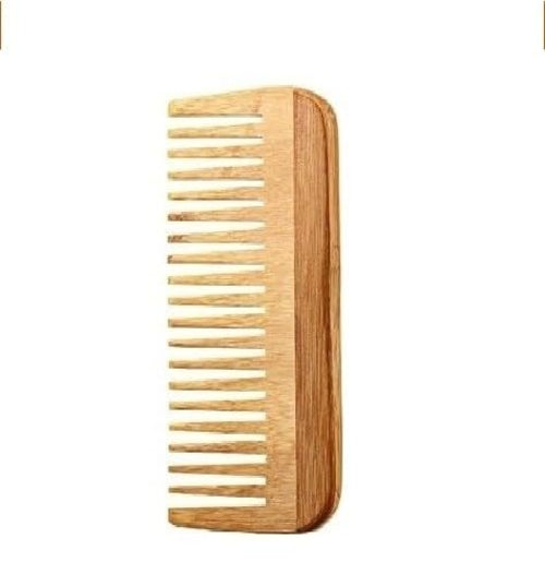 Pocket Neem Wooden Beard Comb for Men Pung.G