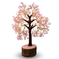 Crystal Products Rose Quartz Stone Tree 500 Beads Showpiece Size Pung.G