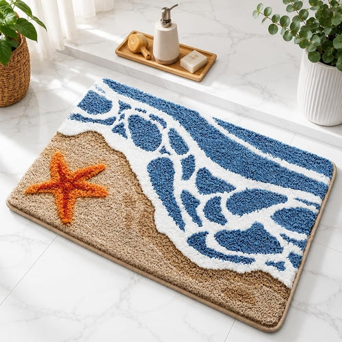 Bathroom Mat with Anti-Slip Design Pung.G