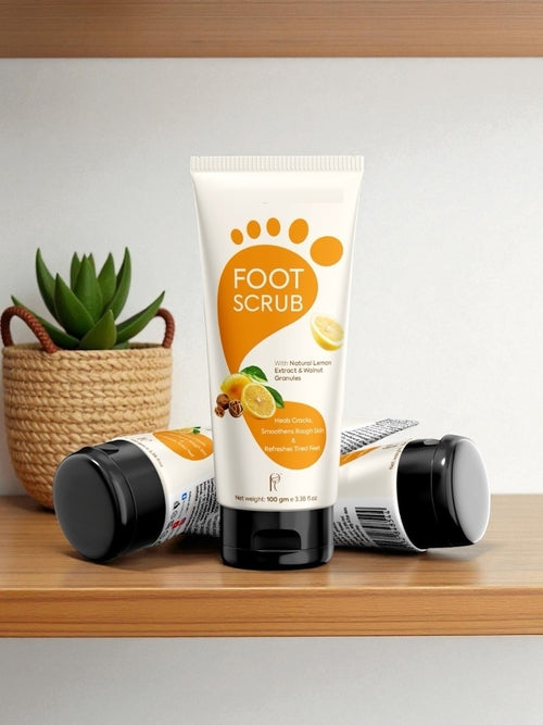 Lemon & Walnut Foot Scrub for Smooth Feet Pung.G
