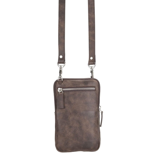 Nino Leather Crossbody Bag - Universal Wallet Case for Phones Pung.G
