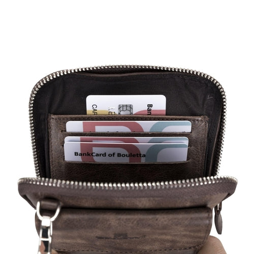 Nino Leather Crossbody Bag - Universal Wallet Case for Phones Pung.G