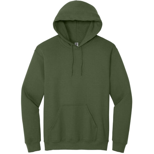 Hooded Long Sleeve Sweatshirt - Military Green Pung.G