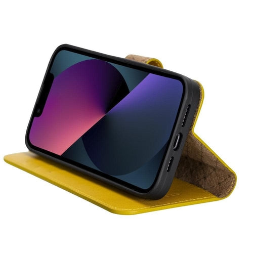 Apple iPhone 13 Series Colorful Detachable Leather Wallet Case - MW Pung.G