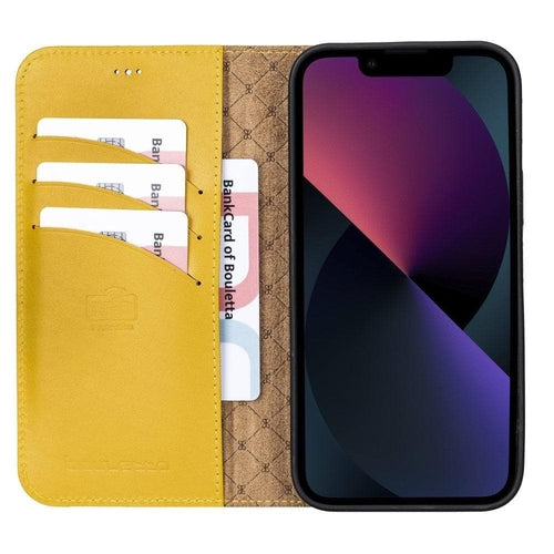 Apple iPhone 13 Series Colorful Detachable Leather Wallet Case - MW Pung.G