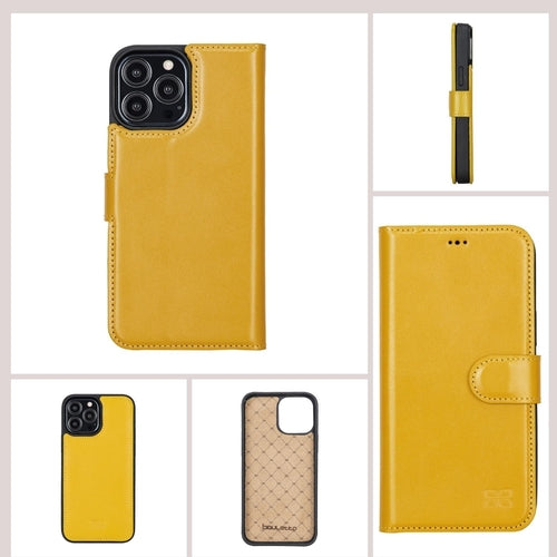 Apple iPhone 13 Series Colorful Detachable Leather Wallet Case - MW Pung.G