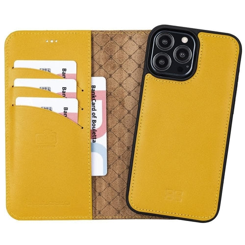 Apple iPhone 13 Series Colorful Detachable Leather Wallet Case - MW Pung.G