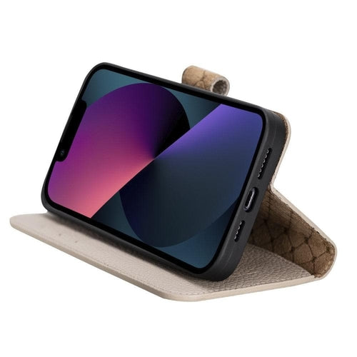 Apple iPhone 13 Series Colorful Detachable Leather Wallet Case - MW Pung.G
