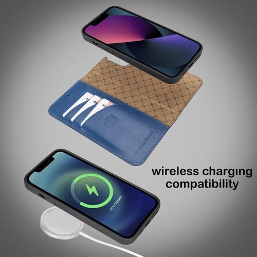 Apple iPhone 13 Series Colorful Detachable Leather Wallet Case - MW Pung.G