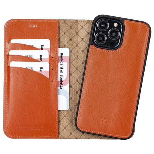 Apple iPhone 13 Series Colorful Detachable Leather Wallet Case - MW Pung.G