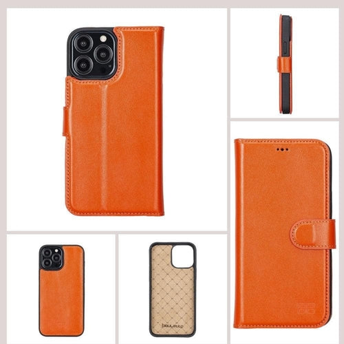 Apple iPhone 13 Series Colorful Detachable Leather Wallet Case - MW Pung.G