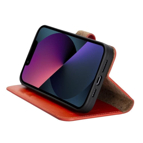 Apple iPhone 13 Series Colorful Detachable Leather Wallet Case - MW Pung.G